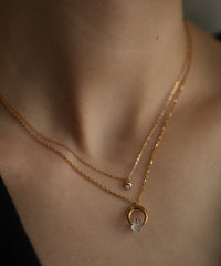 [Limited]Nude Body Cl-02 Herkimer Quartz Neckelace