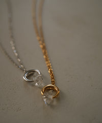 [Limited]Nude Body Cl-02 Herkimer Quartz Neckelace