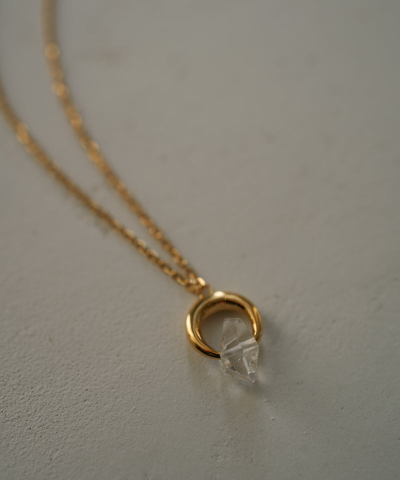 [Limited]Nude Body Cl-02 Herkimer Quartz Neckelace