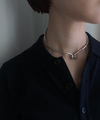 Nude"Growth"W Onyx S-Choker