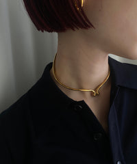 Nude"Growth"W Onyx S-Choker