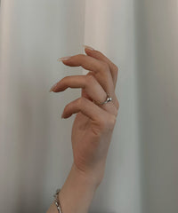 Nude"Cellule"O Chain Ring