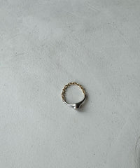 Nude Cellule O Chain Ring