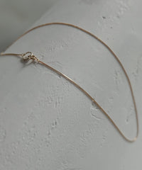 K10"Frost"Circle S-Necklace