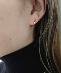 K10Nude"Symbol"Mere XS-Earrings